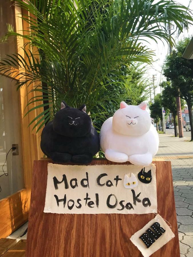 Mad Cat Hostel Osaka & Bar Экстерьер фото