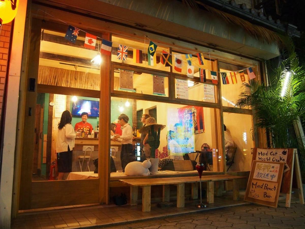 Mad Cat Hostel Osaka & Bar Экстерьер фото